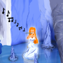 music in the ice cave by Freeek