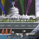 After the party, one pissed Armadillo... by Mbackhouse