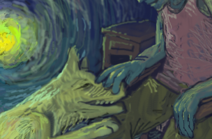 van gogh and blue period by greg