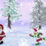 snowball fight by raganaga