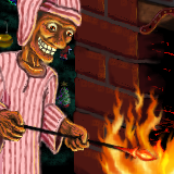 ...And Santa Claus's laughter now sounded like groans... by raganaga