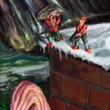 A gnome said to the other: so shall we use rocks of that gun u founded in the presents under the xmas tree? by maxetormer