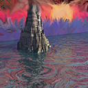 the line was messed up on the tile I was given...it's my 3rd one, I tried to make it work!! I discovered Bryce4!! by dungonmistress