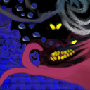 Monster under watrer by dungonmistresssnb