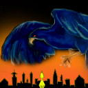 swedish blue eagle crusing in istanbul for real. by leftkeff