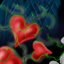 Hearts and Thorns...they fade....fade away.... by herberaka