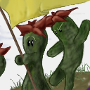 hauling off to slap the flagbearer by xris