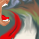 hungry man by MOONCROW