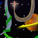 space snake by MOONCROW