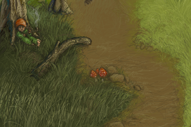 halfling smokin some weed by razghul