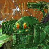 military robot by 111