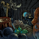 a crowbar, a rope, gunpowder, rum, cannonballs... what else do you want -- chainsaw fuel? by fidgit