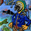 blackbeard wants a cracker... kraak kraak by fidgit