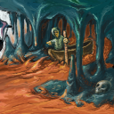 got through the lavacaves finally... by fidgit