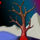 Warm winter tree / Glitch in the Matrix by Zicon