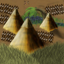 Building the Pyramids by Paralax