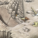 don't forget your helmet, man by fidgit