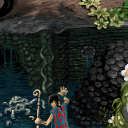 ra orkon encountering an upset lurker by fidgit