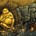 golden buddah by 111