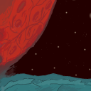 the omen of the rising red moon by {{sPaz}}