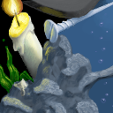 Water does NOT douse flames! by Xode