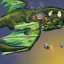 dragon overhead by Freeek