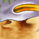 Flying Banana of the Deserts by Lo_