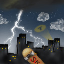 2:45 in the morning, third tile in a row by TonchyZ