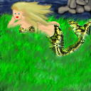 Mermaid on the Shore by Blastkist