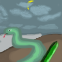 the lovely green python by jwnight55