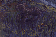 black dog by razghul