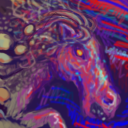 the purple horse by razghul