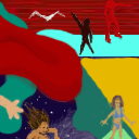 surfs up by dimegz