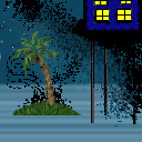 swarms on the water, fire in the sky by sookeyjane