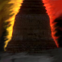 Fear my evul tower of Red and Yellow energies coming out of the clouds :p ... (yeah, big name, I know) by Tabris