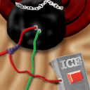 Punching bag ice bomb by AndruDotNet