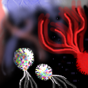 Flagella in space by Kim