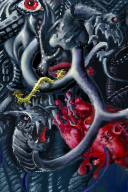 Scarring monsttter.... It's under my bed.... I know... Maaaaaa!!!!!!!!! by Damien_Dark