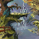 a view on squid mountains by fidgit