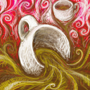 sea of cofee by razghul