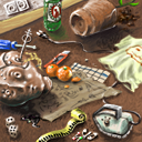 god lives in a flat - and he it is not that tidy by fidgit