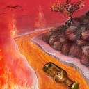 a beer in hell... hell in a beer by TeXeL