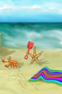 sand toys by sookeyjane