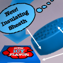 You put the macaroni in the holes by AndruDotNet