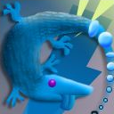 Blue tongue lizard by Kim