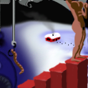 There's something fishy about a nude girl in the arctic environment. by samuelf