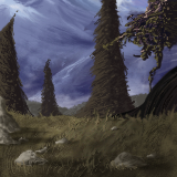 bottom of the mountain by kirbyUFO