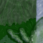 thick green and waterfall by magneticm
