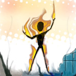 The Burning Man by lies