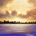 Sunset over Cuba by jamiem